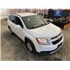 Image 10 : PARKSVILLE - 2013 CHEVROLET ORLANDO WHITE 127507 KMS - D024762