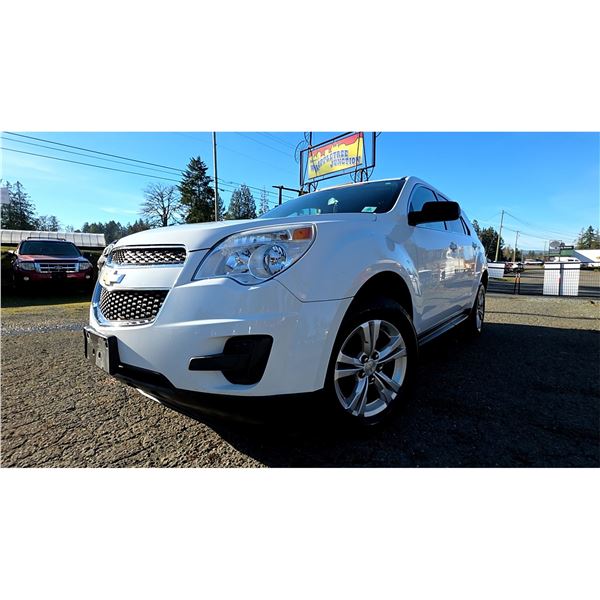 DUNCAN - 2015 CHEVROLET EQUINOX WHITE 201186 KMS - D147534