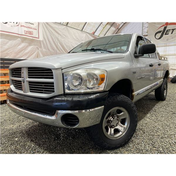 PARKSVILLE - 2007 DODGE RAM SILVER 227699 KMS - D588269