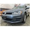 Image 2 : PARKSVILLE - 2016 VOLKSWAGEN GOLF SPORTWAGEN GREY 126097 KMS - "REPO UNIT" J521959