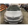 Image 7 : PARKSVILLE - 2009 TOYOTA VENZA SILVER 215394 KMS - D018794