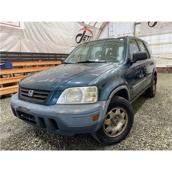 PARKSVILLE - 1997 HONDA CR-V GREEN  496563 KMS - D803458