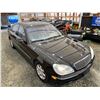 Image 10 : PARKSVILLE - 2001 MERCEDES-BENZ S-CLASS BLACK 309654 KMS - D164445