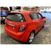 Image 15 : PARKSVILLE - 2012 CHEVROLET SONIC ORANGE 199270 KMS - B101247