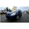 Image 1 : DUNCAN - 2008 HYUNDAI ACCENT BLUE "NO RESERVE" - J089182