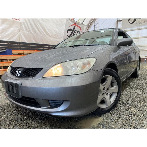 PARKSVILLE - 2005 HONDA CIVIC GREY 151247 KMS - D809317