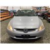Image 6 : PARKSVILLE - 2004 HONDA ACCORD SILVER 284720 KMS - D800455