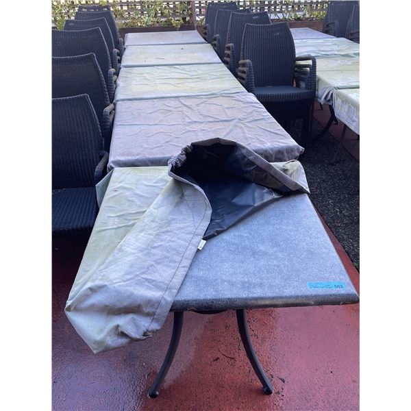 Outdoor Patio Tables & Chairs - (x5) Tables / (x20) Chairs