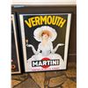 Image 2 : 2 pc - "Cinzano" & "Martini Vermouth" framed pictures