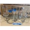 Image 3 : Misc. glass stemware - 12oz. Beer glasses / 14oz. Cooler glasses / wine crafts - Approx. 6 Dozen tot