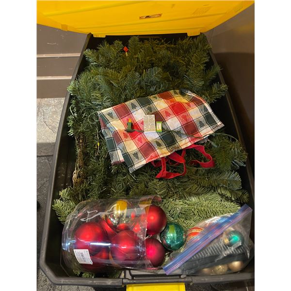 Assorted Christmas decorations