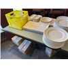 Image 4 : Large group of dinnerware, plates, ramekins, serving dishes, etc.