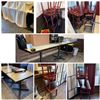 Image 1 : Restaurant tables & chairs - Approx. x(40 chairs & x12 tables)