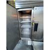 Image 3 : Russel Stainless steel 2 door commercial freezer on wheels - 48x31x82.5" - Tested & working