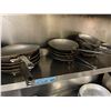 Image 2 : Group - commercial stainless steel pans - Assorted sizes - Approx. 55