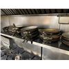Image 4 : Group - commercial stainless steel pans - Assorted sizes - Approx. 55