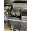 Image 1 : Pitco stainless steel commercial deep fryer - 15x31x36" - Tested & working