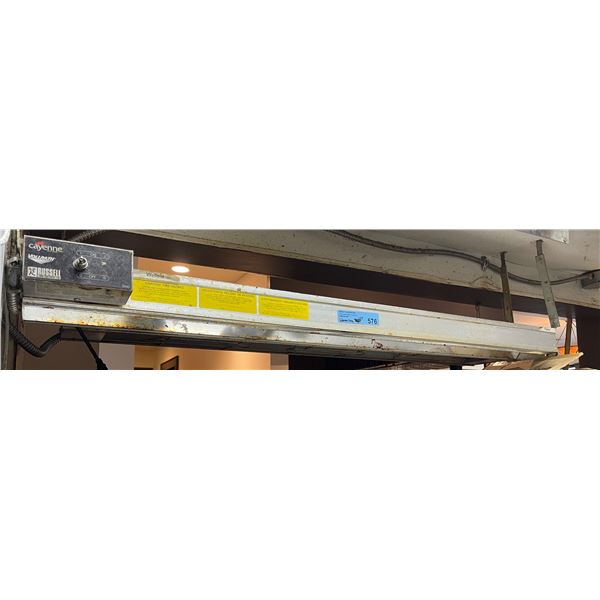 Russel "Cayenne" heat strip for restaurant