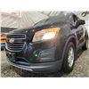 Image 2 : PARKSVILLE-2016 CHEVROLET TRAX  BLACK AWD 146669KMS - B232707