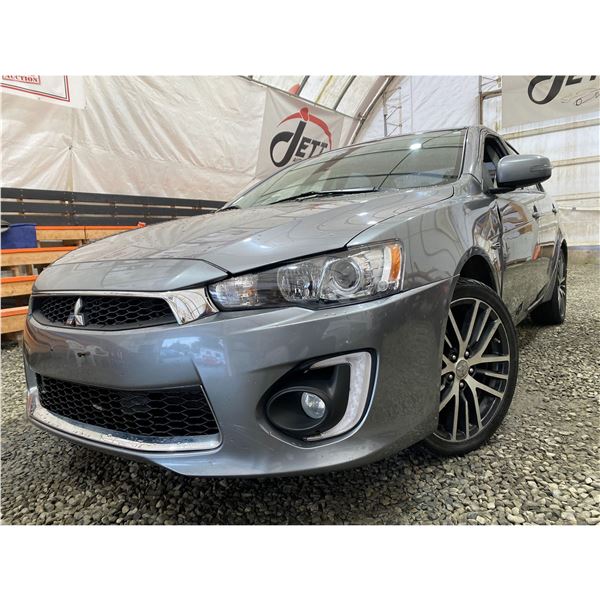 PARKSVILLE - 2017 MITSUBISHI LANCER GREY 150581 KMS - "REPO UNIT" J606811