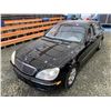 Image 4 : PARKSVILLE - 2001 MERCEDES-BENZ S-CLASS BLACK 309654 KMS - D164445