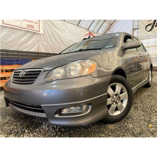 PARKSVILLE - 2005 TOYOTA COROLLA GOLD 299999 KMS - D877500
