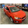 Image 10 : PARKSVILLE - 2012 CHEVROLET SONIC ORANGE 199270 KMS - B101247