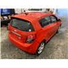 Image 16 : PARKSVILLE - 2012 CHEVROLET SONIC ORANGE 199270 KMS - B101247