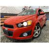 Image 1 : PARKSVILLE - 2012 CHEVROLET SONIC ORANGE 199270 KMS - B101247
