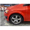 Image 31 : PARKSVILLE - 2012 CHEVROLET SONIC ORANGE 199270 KMS - B101247