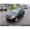 Image 2 : DUNCAN - 2007 HONDA FIT, BLACK, 212243 KMS, FRONT WHEEL DRIVE. - D814658