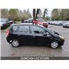 Image 8 : DUNCAN - 2007 HONDA FIT, BLACK, 212243 KMS, FRONT WHEEL DRIVE. - D814658
