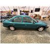 Image 12 : PARKSVILLE - 1997 MERCURY MYSTIQUE BASE, GREEN, 127022 KMS, FRONT WHEEL DRIVE. - B612597