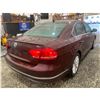 Image 15 : PARKSVILLE - 2013 VOLKSWAGEN PASSAT RED 159556 KMS - D075125