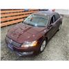 Image 4 : PARKSVILLE - 2013 VOLKSWAGEN PASSAT RED 159556 KMS - D075125