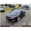 Image 2 : DUNCAN - 2012 KIA OPTIMA, BLACK, 273402 KMS, FRONT WHEEL DRIVE. - D244693
