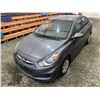 Image 4 : PARKSVILLE - 2012 HYUNDAI ACCENT GREY 287646 KMS - D163639