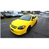 Image 2 : DUNCAN - 2007 CHEVROLET COBALT SS YELLOW 187919 KMS - D210511