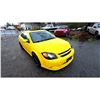 Image 6 : DUNCAN - 2007 CHEVROLET COBALT SS YELLOW 187919 KMS - D210511
