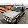 Image 4 : PARKSVILLE - 2004 CHEVROLET BLAZER GOLD 269128 KMS - B120330