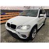 Image 3 : PARKSVILLE - 2012 BMW X5 WHITE 330049 KMS - D670564