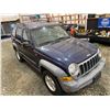 Image 10 : PARKSVILLE - 2006 JEEP LIBERTY BLUE 242590 KMS - B109232