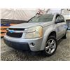 Image 1 : PARKSVILLE - 2005 CHEVY EQUINOX  SILVER 172836 KMS - B006364