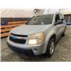 Image 3 : PARKSVILLE - 2005 CHEVY EQUINOX  SILVER 172836 KMS - B006364
