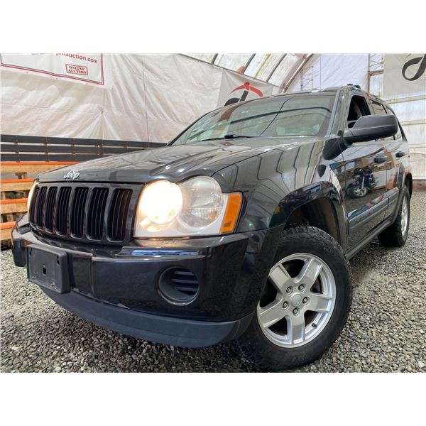 PARKSVILLE - 2005 JEEP GRAND CHEROKEE BLACK 374779 KMS - D632555