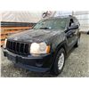 Image 3 : PARKSVILLE - 2005 JEEP GRAND CHEROKEE BLACK 374779 KMS - D632555