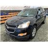 Image 3 : PARKSVILLE - 2010 CHEVROLET TRAVERSE BLACK 247154 KMS - B230167