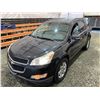 Image 4 : PARKSVILLE - 2010 CHEVROLET TRAVERSE BLACK 247154 KMS - B230167