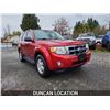 Image 5 : DUNCAN - 2008 FORD ESCAPE, RED, 294975 KMS, 4X4. - DA41178