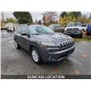 Image 7 : DUNCAN - 2016 JEEP CHEROKEE, GRAY, 174606 KMS, 4X4. - D231411